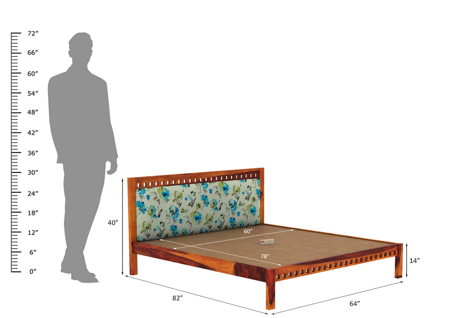 Yugen-Bed-Honey-Printed_7_-Queen-Size
