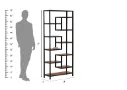 Hyggee-Bookrack-Black-Metal-Honey(4) - Copy.webp