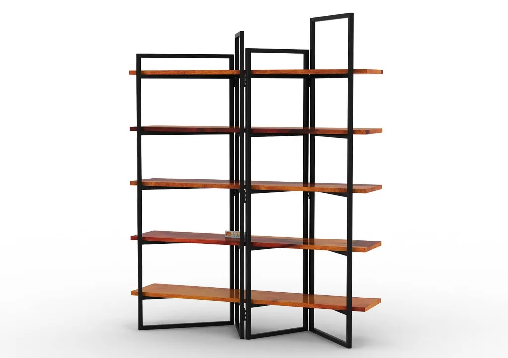 loft-Bookshelve-Black-Metal-Honey(4).webp