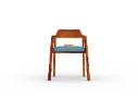 Stylenush-Arm-Chair-With-Cushion-Seat-Honey-Blue(2).webp