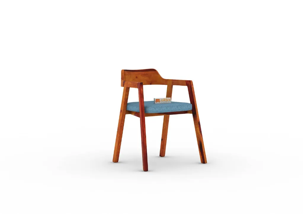 Stylenush-Arm-Chair-With-Cushion-Seat-Honey-Blue(3).webp