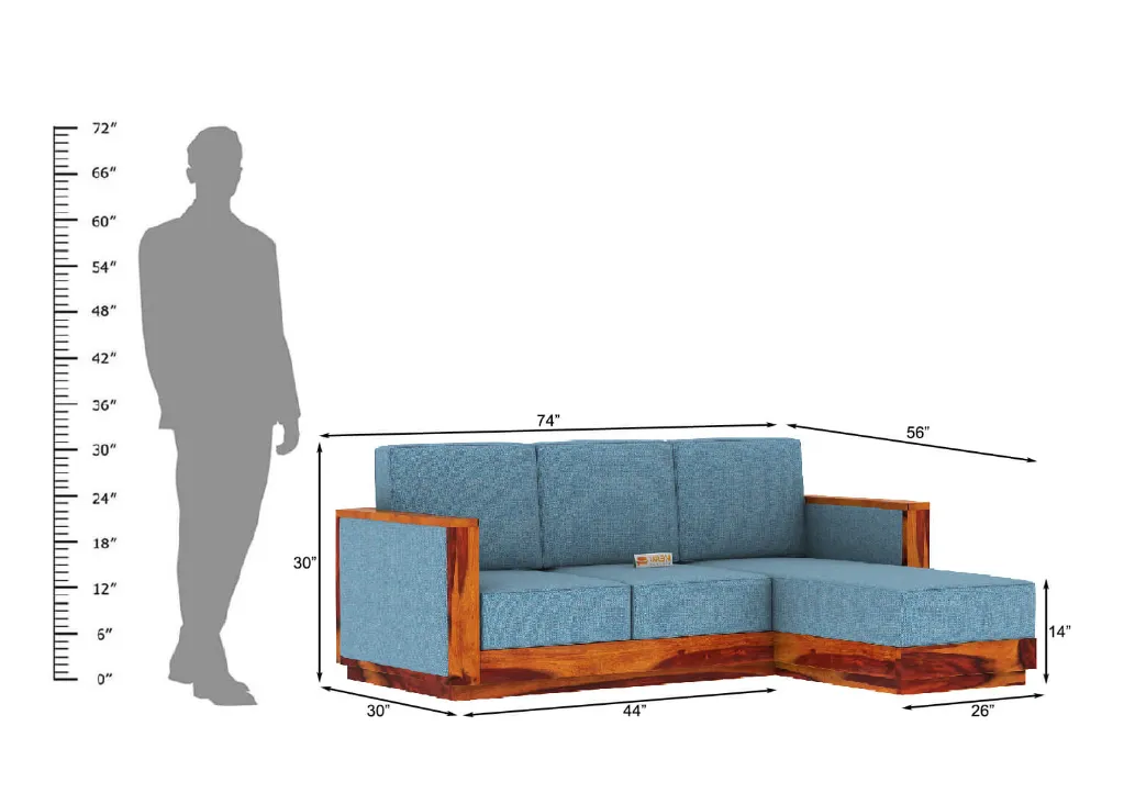 Lago-L-Shape-Right-Aligned-Wooden-Sofa-Honey-Blue(6).webp
