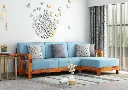 Icaro-L-Shape-Right-Aligned-Wooden-Sofa-Honey-Blue(1).webp