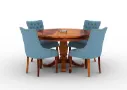 Driti-4-Seater-Round-Dining-Set-Honey-Blue(3).webp