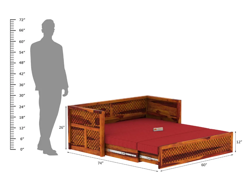 Petrichor-Wooden-Sofa-Cum-Bed-Honey-Red(10) - Copy.webp