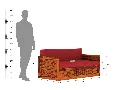 Inefable-Wooden-Sofa-Cum-Bed-Honey-Red(10).webp