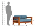 Carlotta-With-Side-Magazine-2-Seater-Wooden-Sofa-Honey-Blue(4).webp