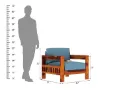 Carlotta-With-Side-Magazine-1-Seater-Wooden-Sofa-Honey-Blue(4).webp