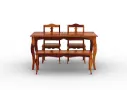 Mehavi 4 Seater Dining Set With Bench