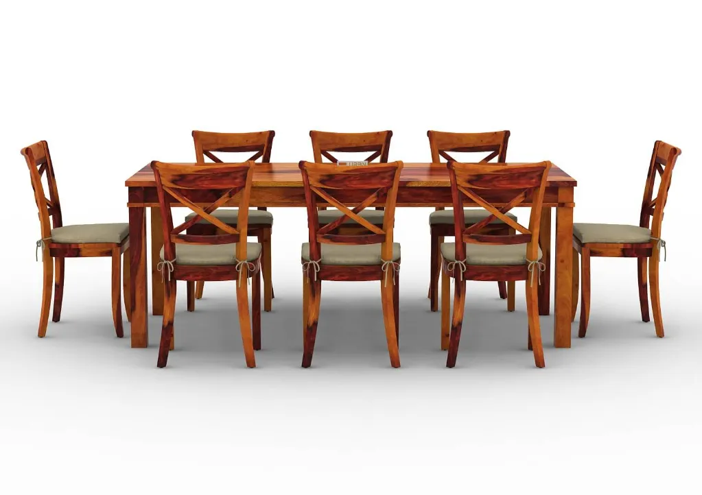 Rimana 8 Seater Dining Set With Cushion