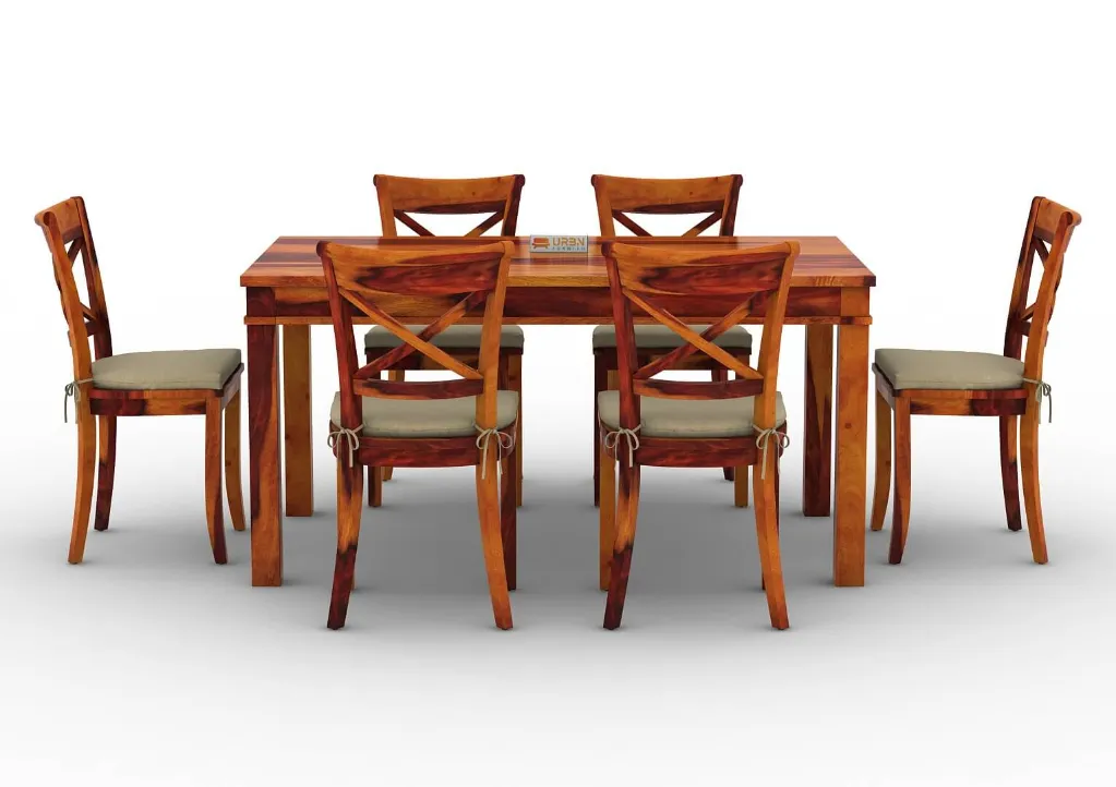 Rimana 6 Seater Dining Set With Cushion
