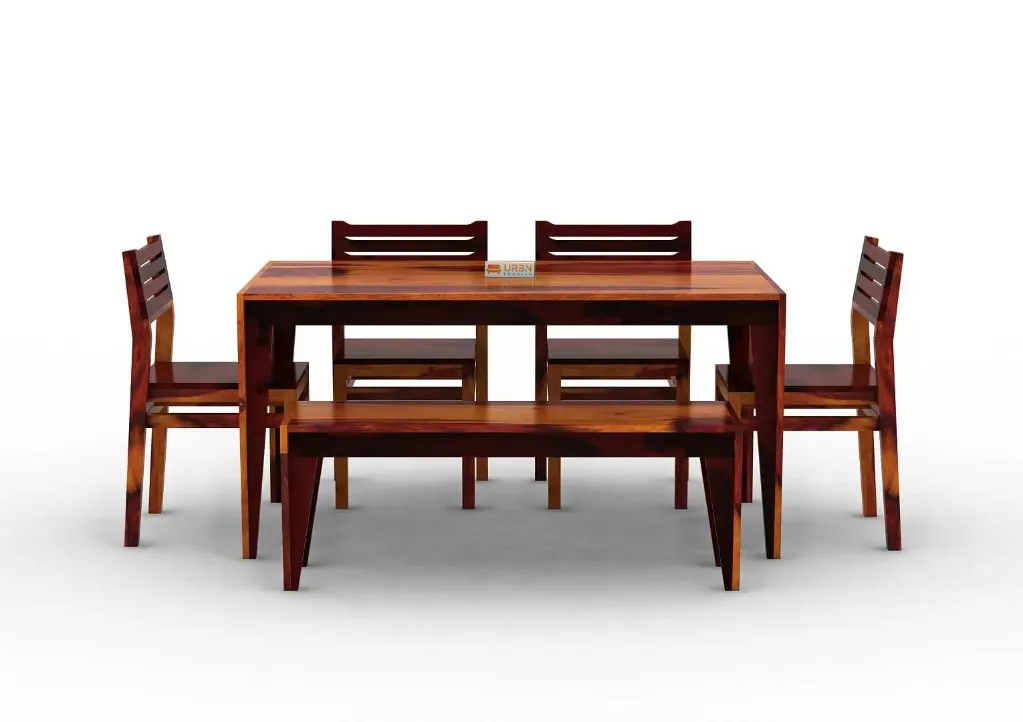 Minara 6 Seater Dining Set With Bench