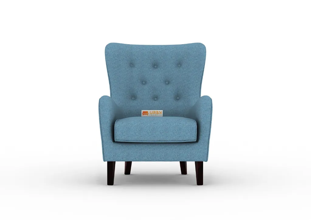 Erica Wingback Chair (Blue)