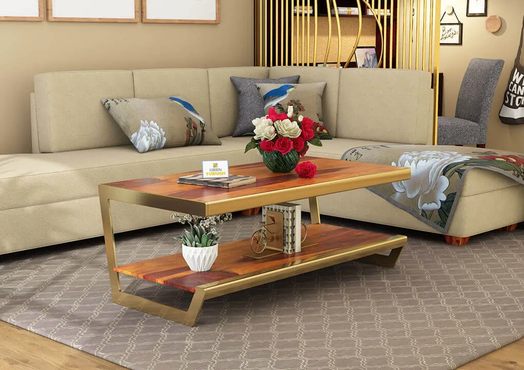 Alvarado Coffee Table (Honey)