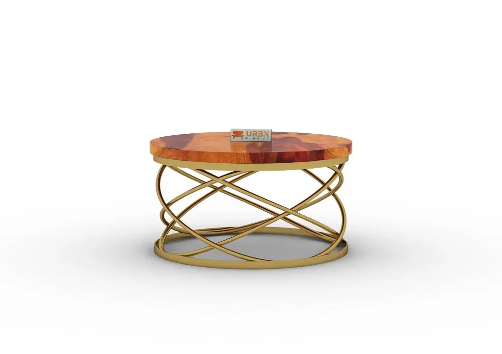 Spiral Coffee Table (Honey)