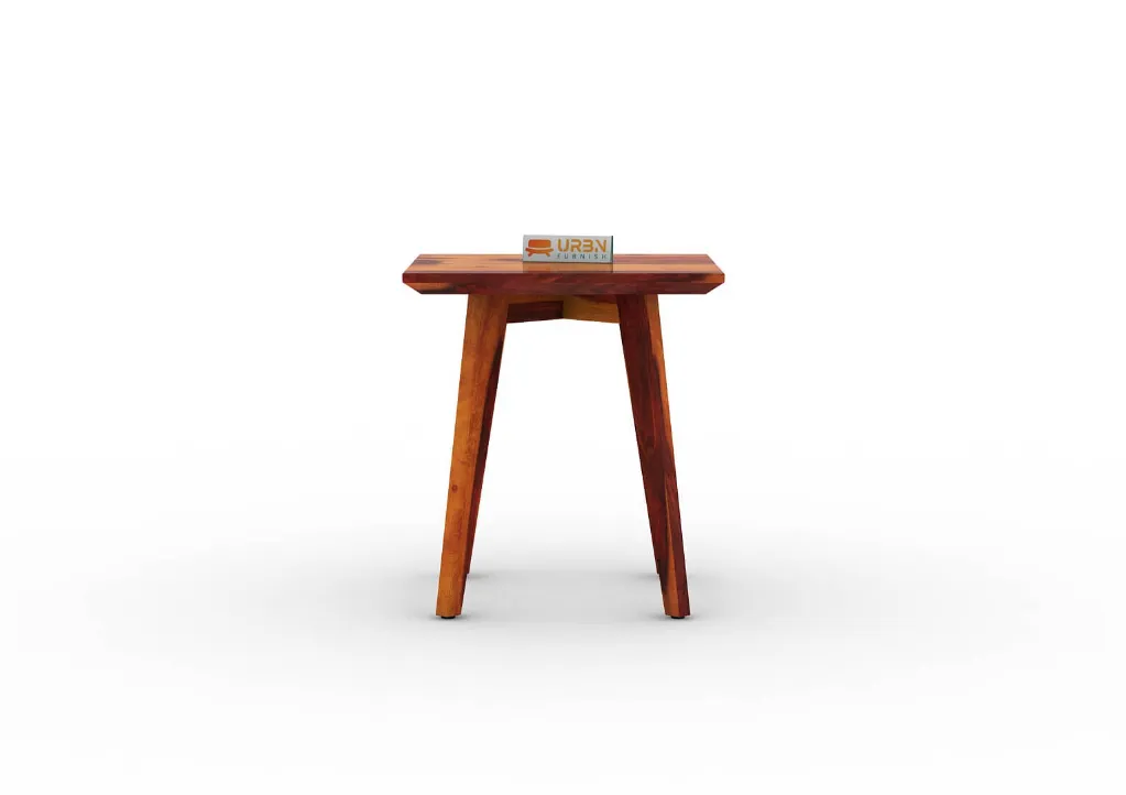 Archdale Sofa Side Table With Square Top (Honey)