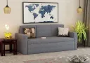 Capriccio Wooden Sofa Cum Bed