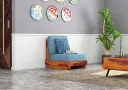 Finlauy 1 Seater Wooden Sofa