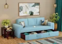 Mangata Fabric 3 Seater Sofa