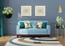 Bells Fabric 2 Seater Sofa