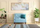 Merella Fabric 1 Seater Sofa