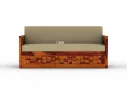 Inefable Wooden Sofa Cum Bed