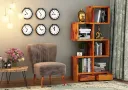 Powell With Drawer Bookrack
