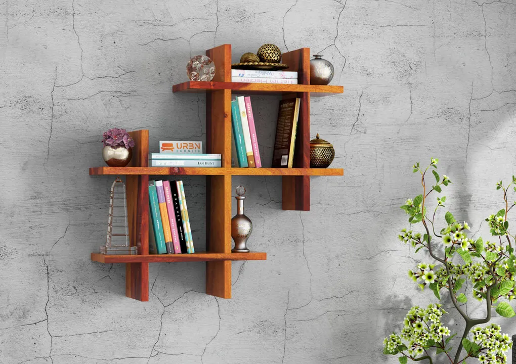 Kanaryo Wall Shelf (Honey)