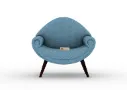 Cizre Lounge Chair (Printed Fabric)