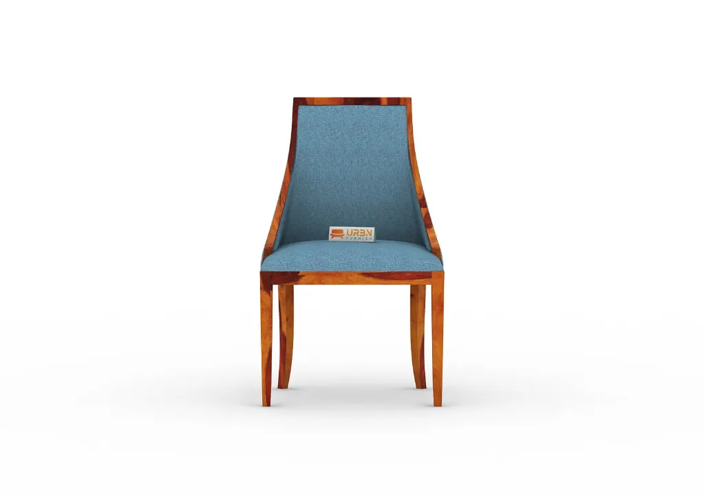 Recca Arm Chair (Blue, Honey)
