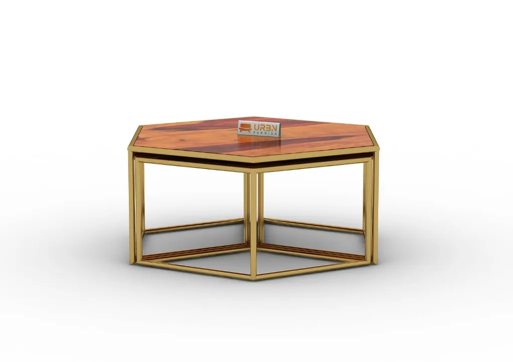 Dulcet Coffee Table Set (Honey)