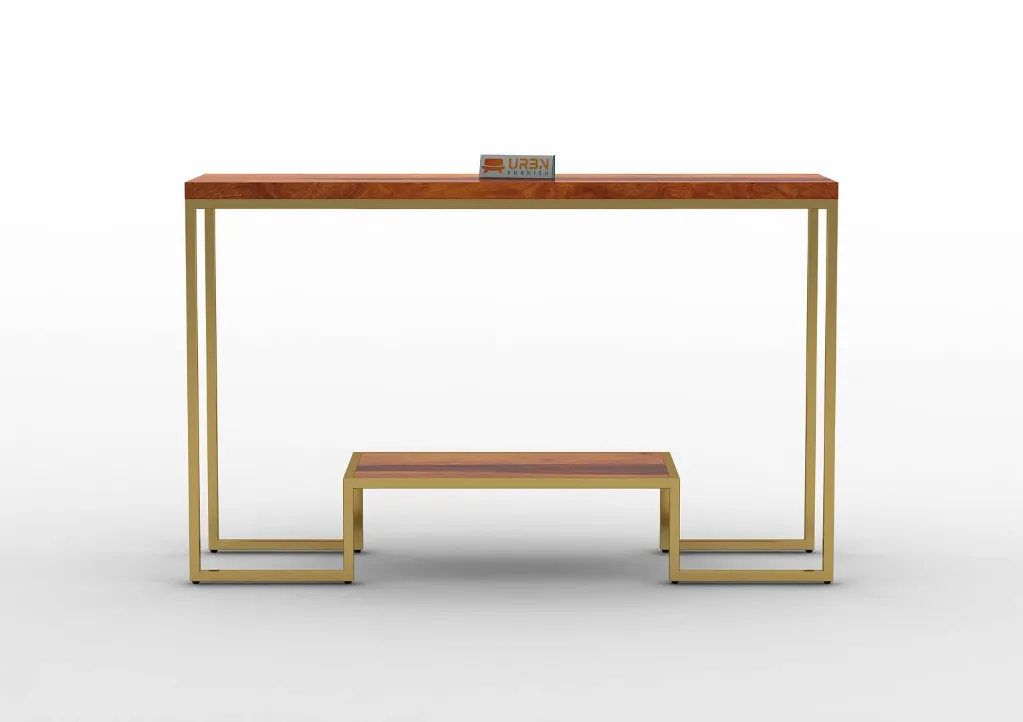 Trian Console Table (Honey)