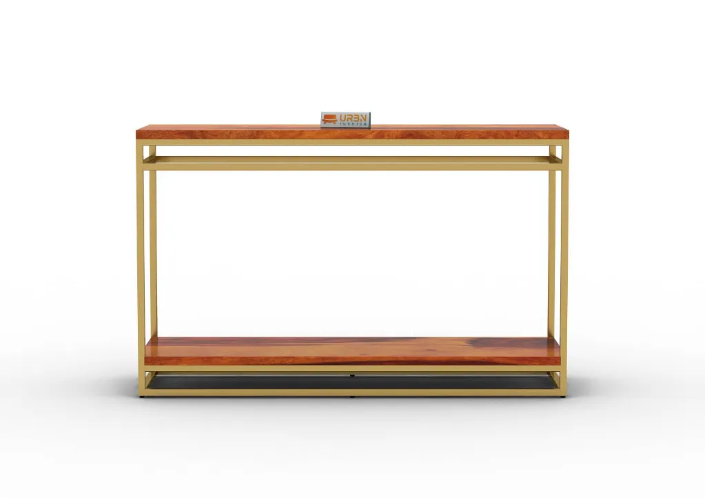 Benj S Console Table (Honey)