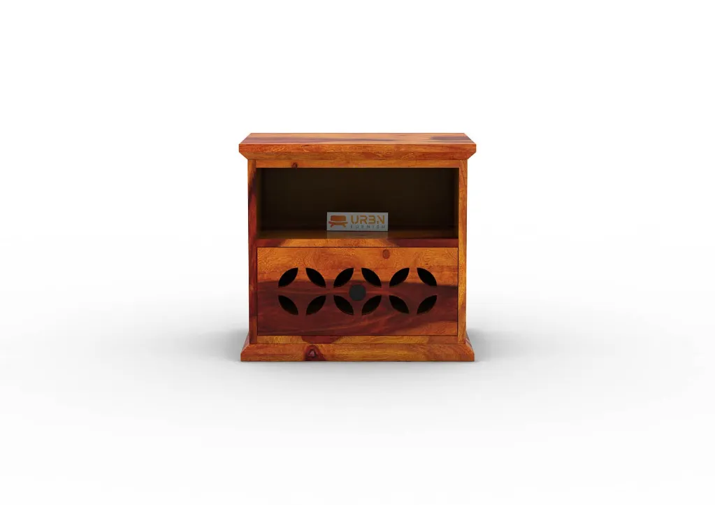 Muse Bedside Table (Honey)