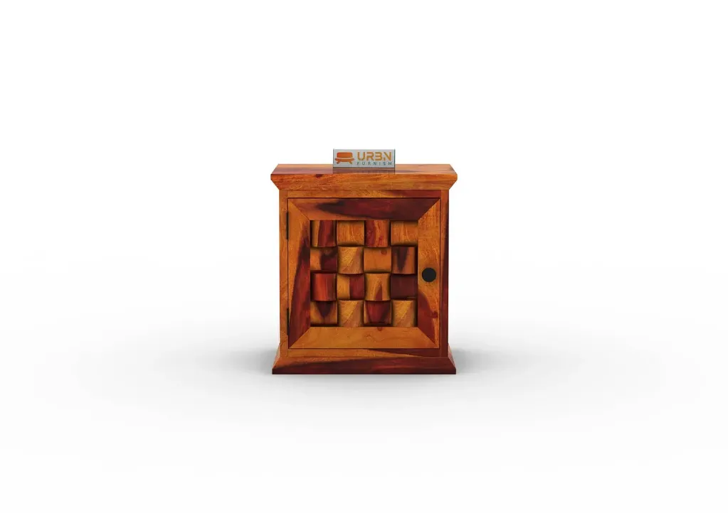 Maulan Bedside Table (Honey)