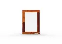 Crystalline Mirror Frame