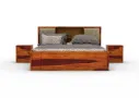 Crescent Bed With Drawer Storage (King Size)