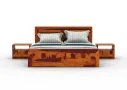 La Amara Bed With Drawer Storage (Queen Size)