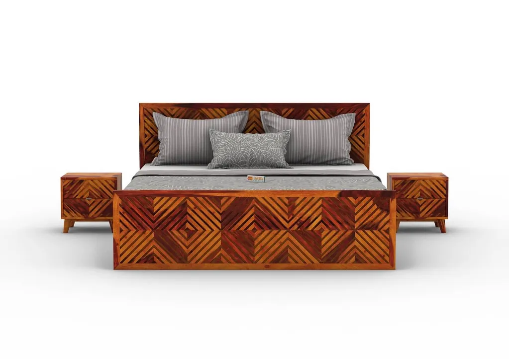 Tinsel Bed Without Storage (Queen Size)