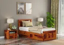 Plausible Single Bed With Storage