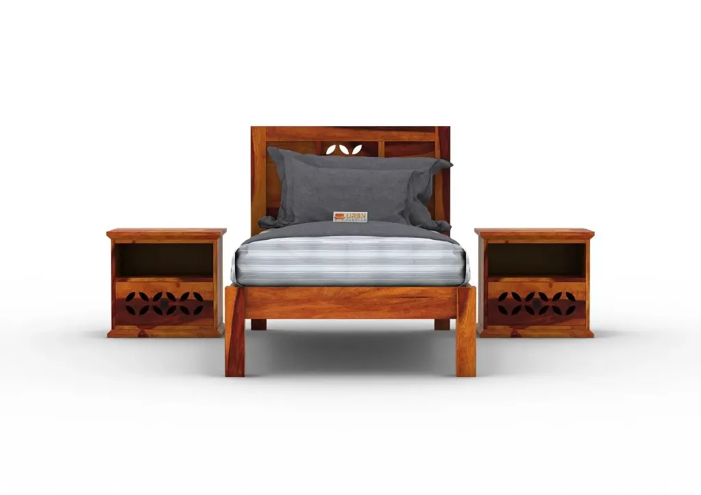 Inefable Single Bed Without Storage (Honey)