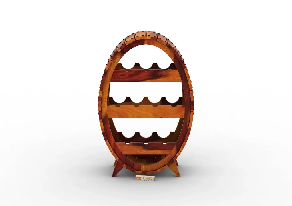 Ovallem Wine Rack (Honey)