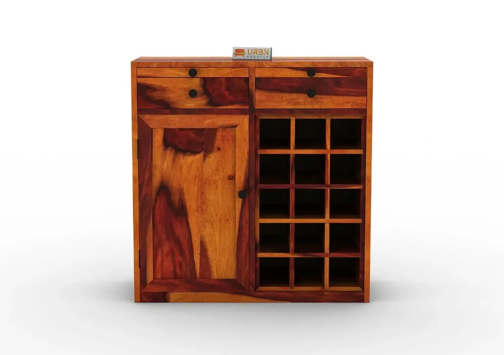 Jenam Wine Cabinet (Honey)