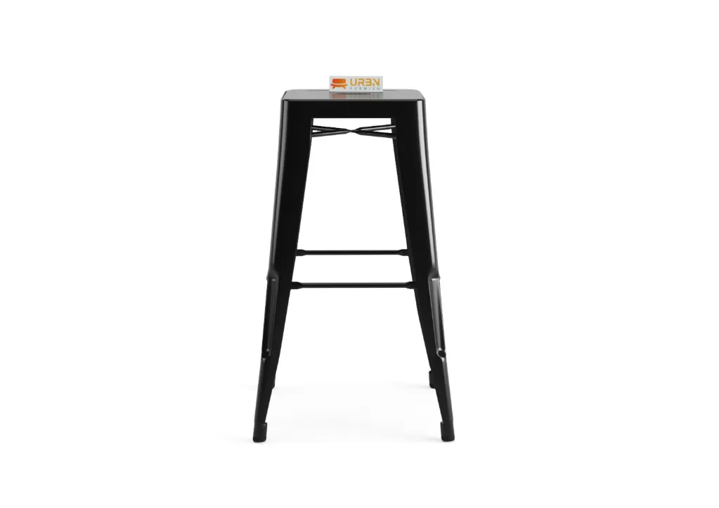 Replica Tolix Bar Stool (Black)