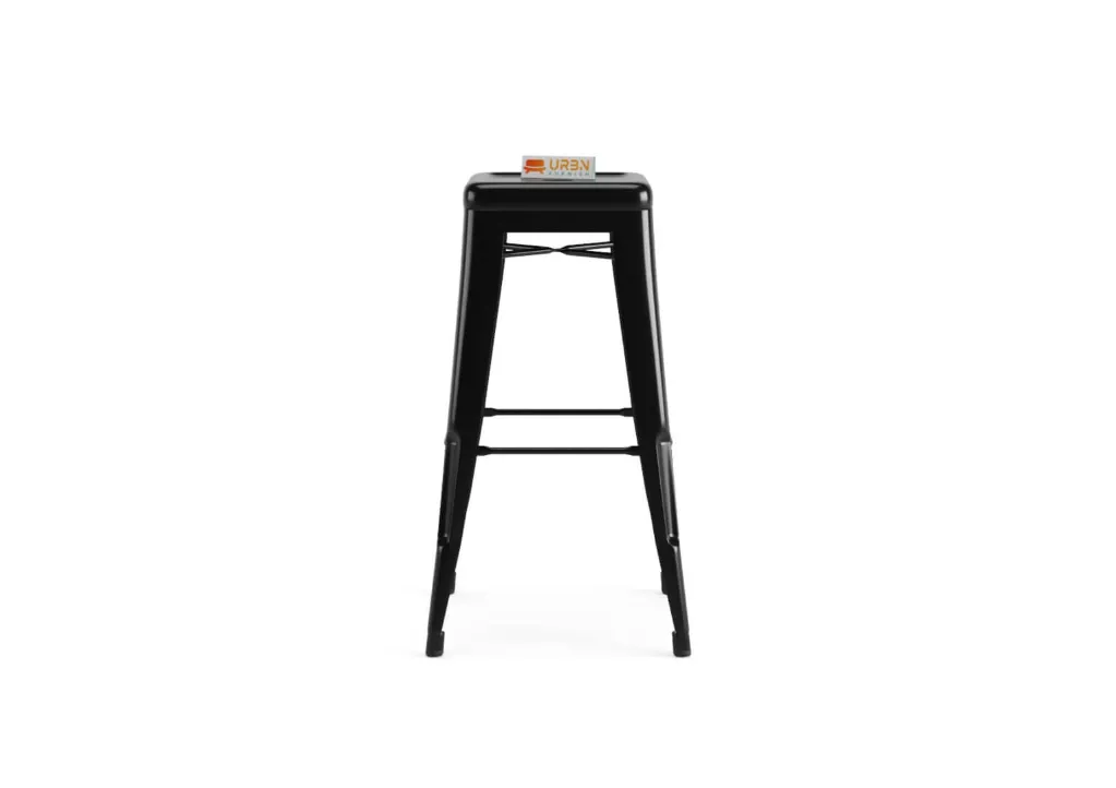 Knight Bar Stool (Black)