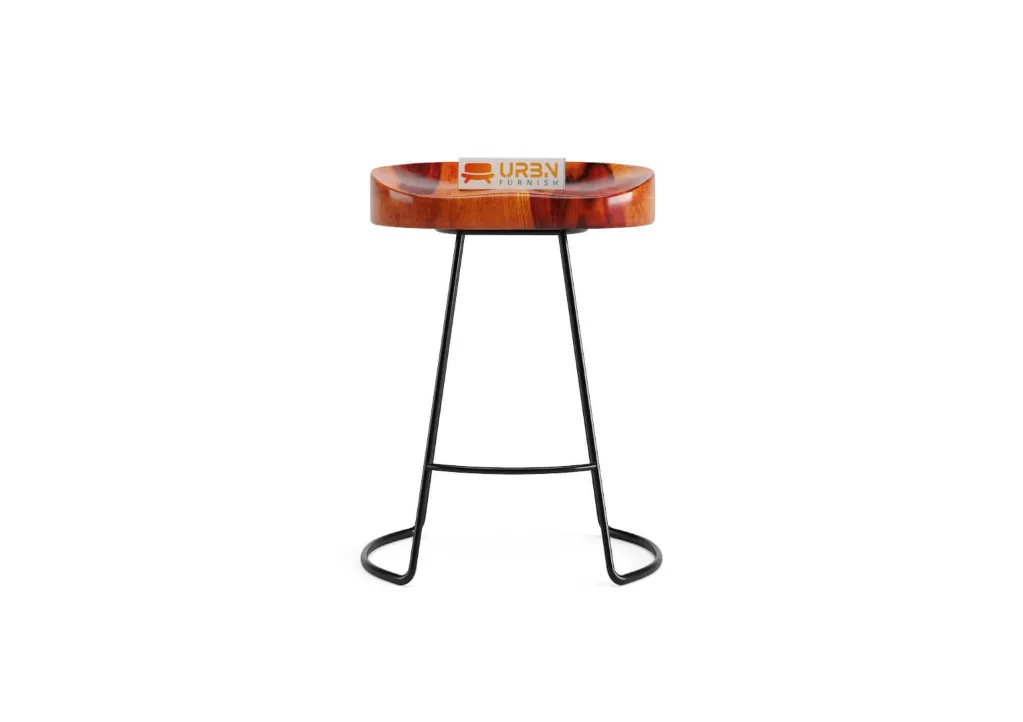 Mini Mahog Bar Stool (Honey)