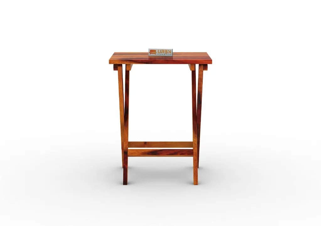 Pesco Foldable Balcony Table (Honey)