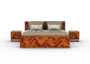 Kalinaw Queen Size Bed With  Drawer Storage