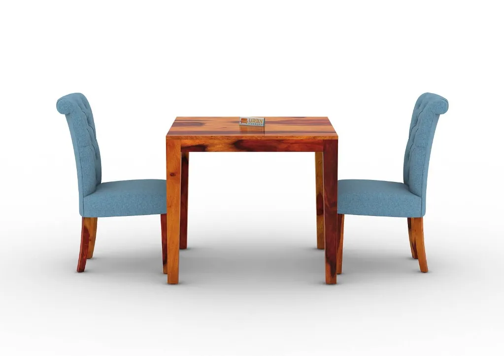 Mornesse Dining Chair Set Of 2 (Honey, Blue)