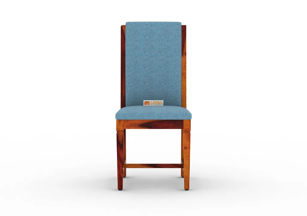 Siraj Dining Chair Set Of 2 (Honey, Blue)